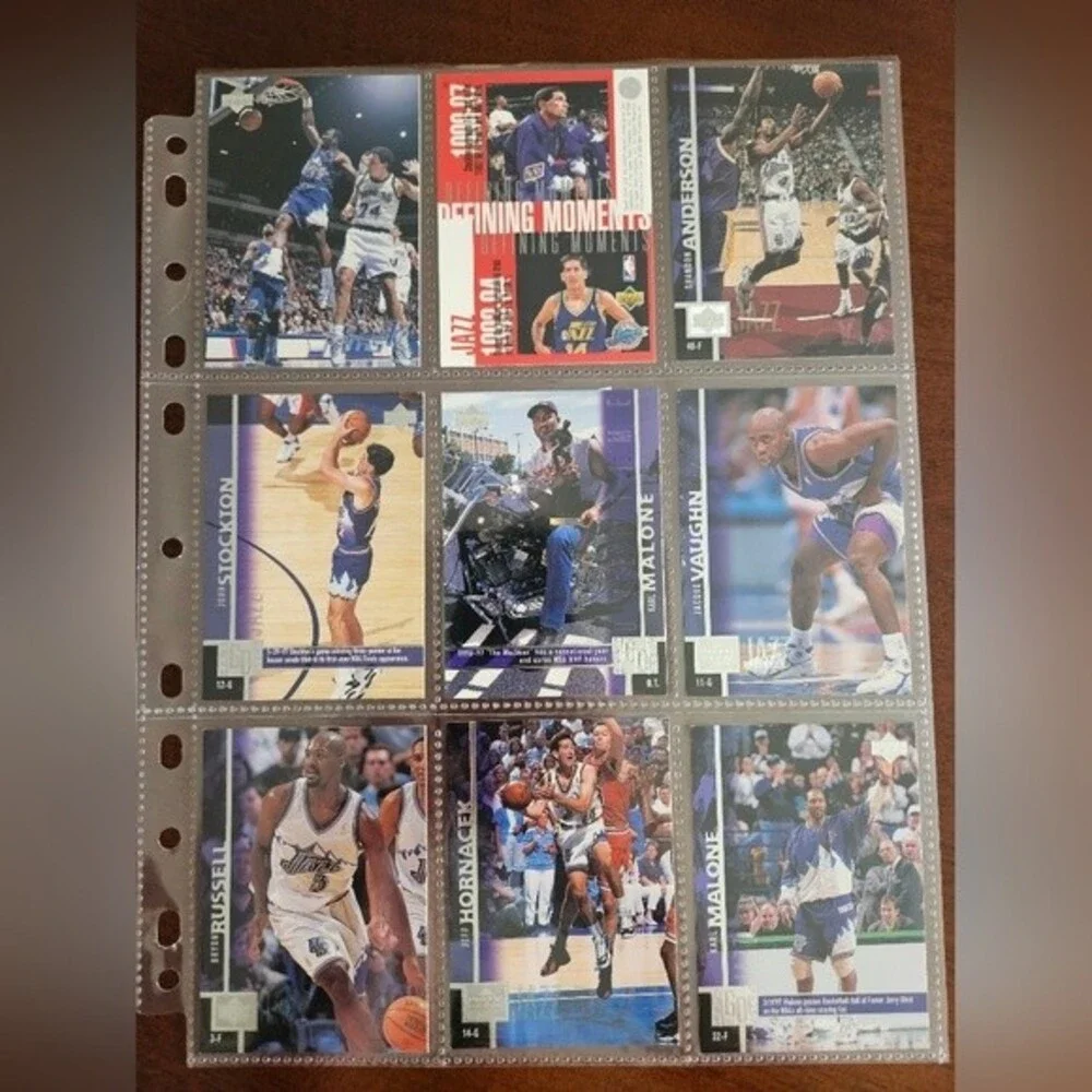 NBA Utah Jazz Card Collection
